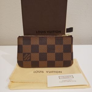 Louis Vuitton Key Pouch Damier Ebene
